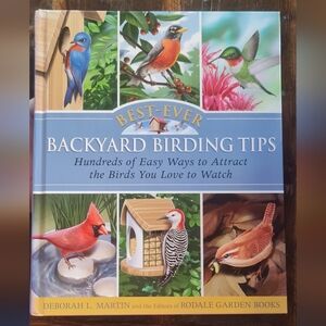 Best-Ever Backyard Birding Tips (to attract birds) Vintage Collectible 2008